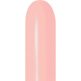 Sempertex 260 Pastel Matte Melon Latex Balloons (50ct)