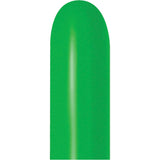 Sempertex 260 Deluxe Shamrock Green Latex Balloons (50ct)