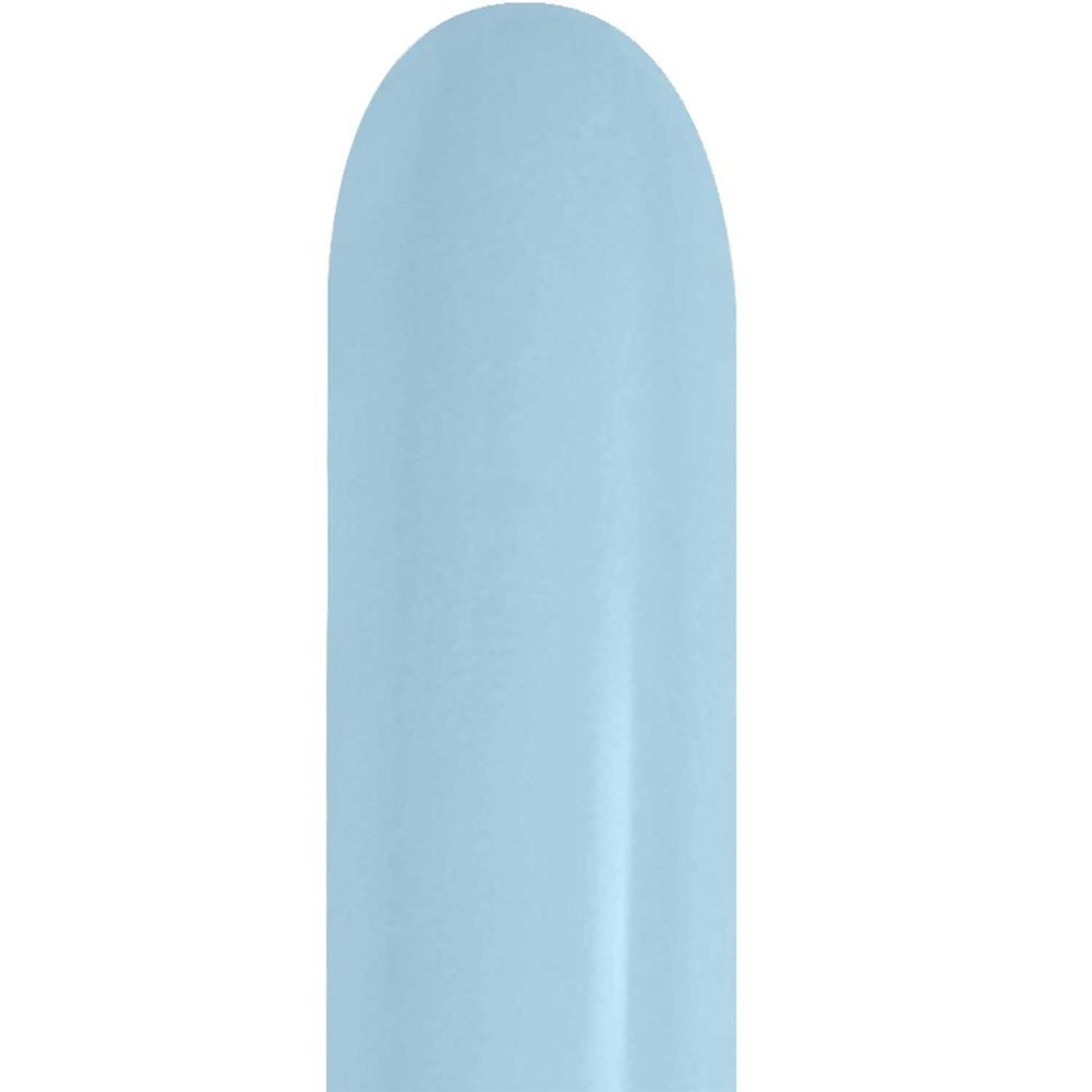 Sempertex 160 Fashion Light Blue Latex Balloons (100ct)