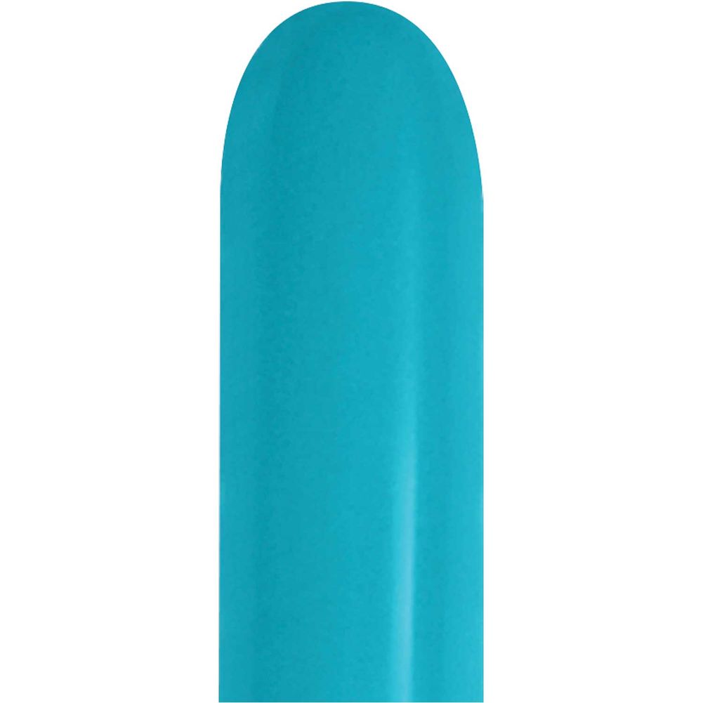 Sempertex 160 Deluxe Turquoise Blue Latex Balloons (100ct)