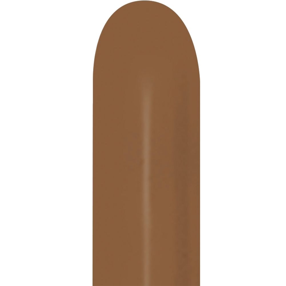 Sempertex 160 Deluxe Coffee Latex Balloons (100ct)