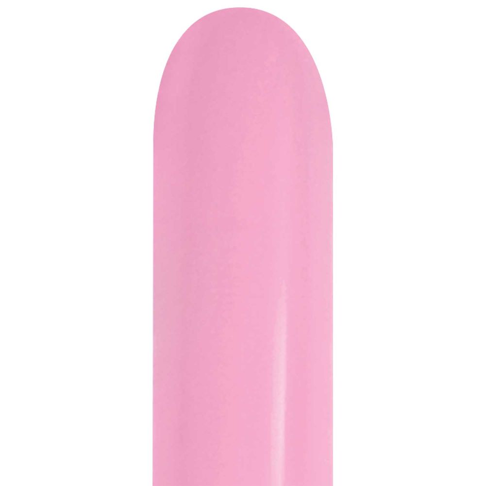 Sempertex 160 Fashion Bubble Gum Pink Latex Balloons (100ct)