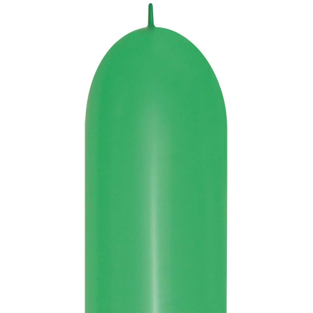 Sempertex 660 Fashion Green Link-O-Loon Latex Balloons (50ct)