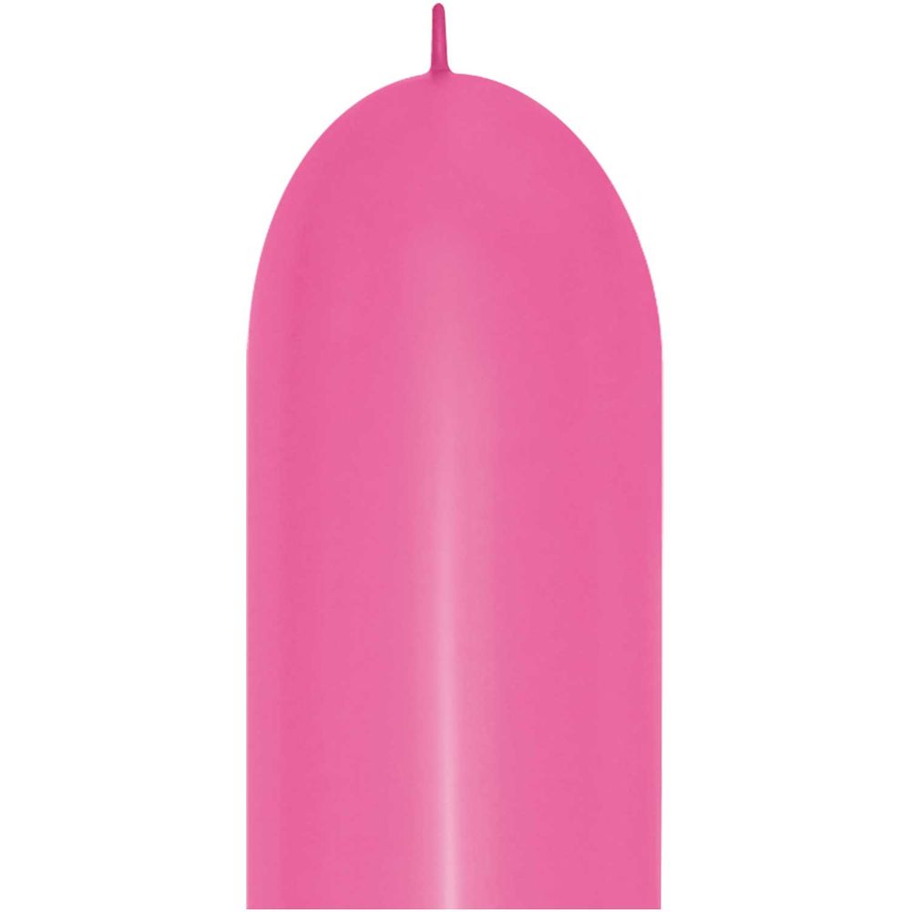 Sempertex 660 Deluxe Fuchsia Link-O-Loon Latex Balloons (50ct)