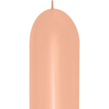 Sempertex 660 Deluxe Peach-Blush Link-O-Loon Latex Balloons (50ct)