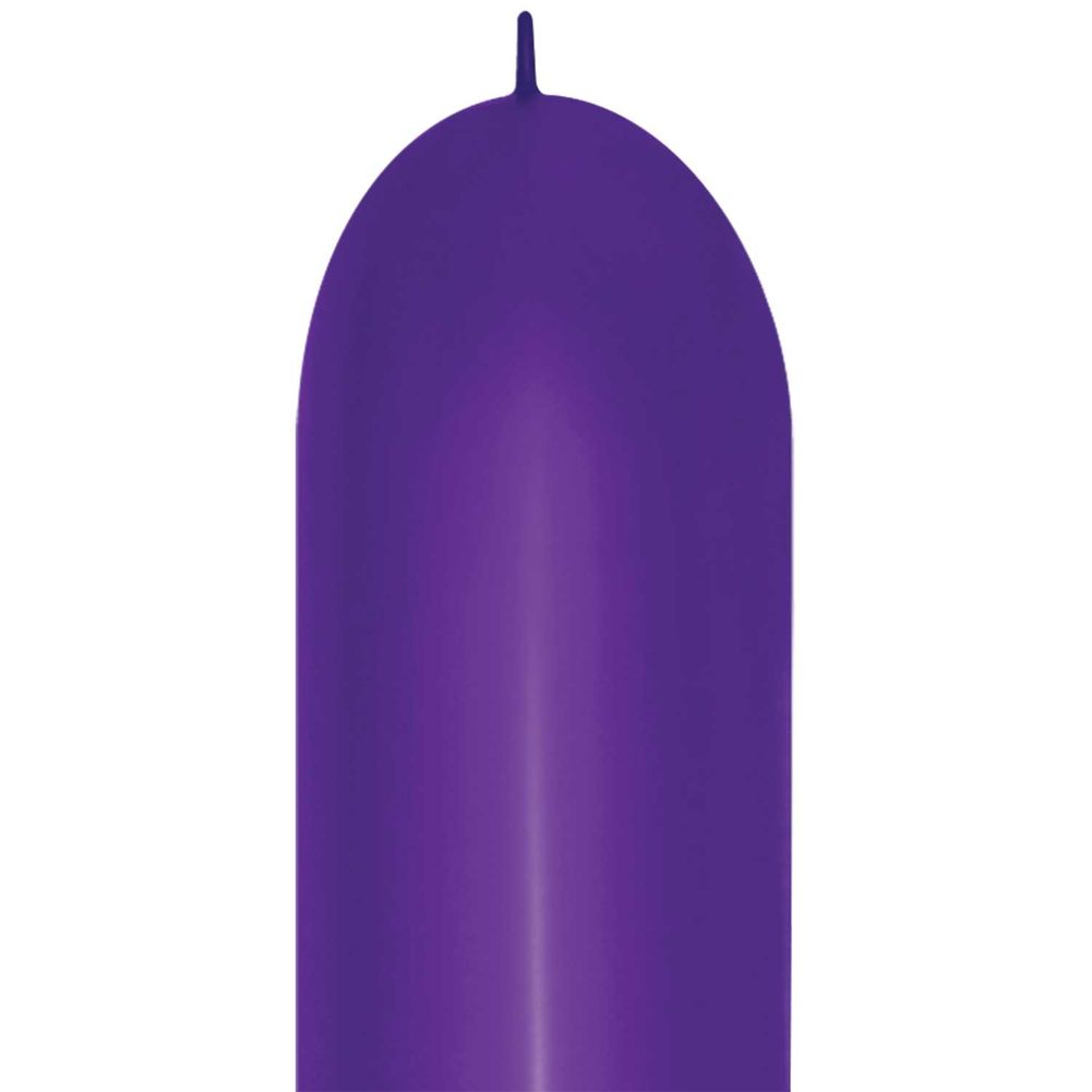 Sempertex 660 Fashion Violet Link-O-Loon Latex Balloons (50ct)