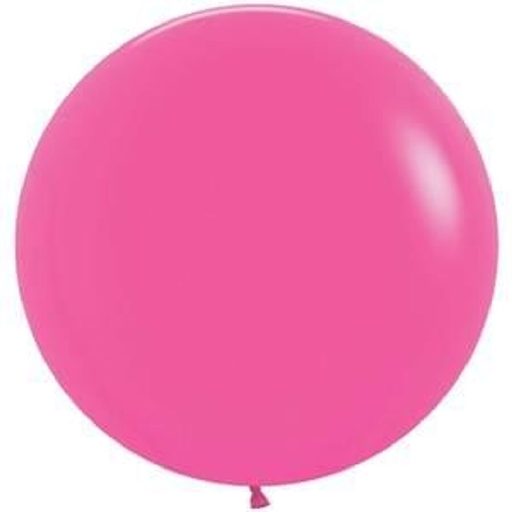 Sempertex 24" Deluxe Fuchsia Latex Balloons (10ct)