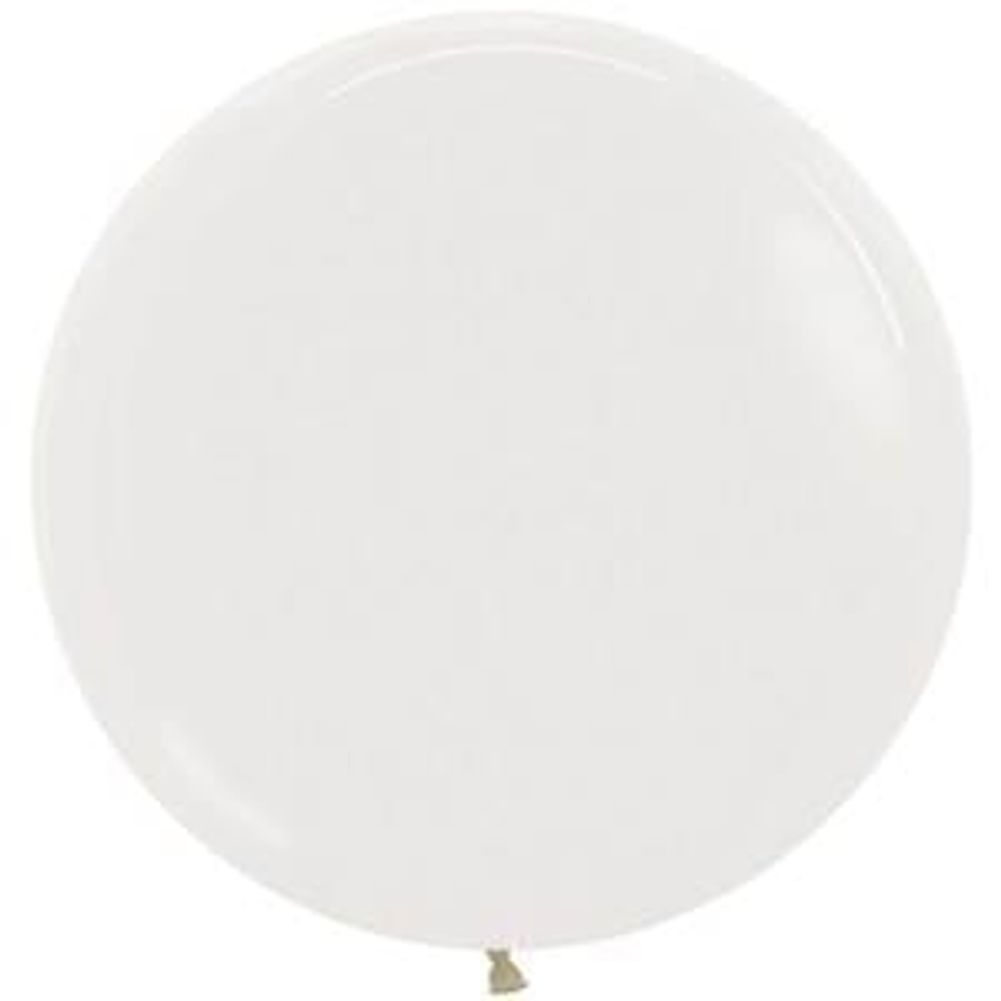 Sempertex 24" Crystal Clear Latex Balloons (10ct)