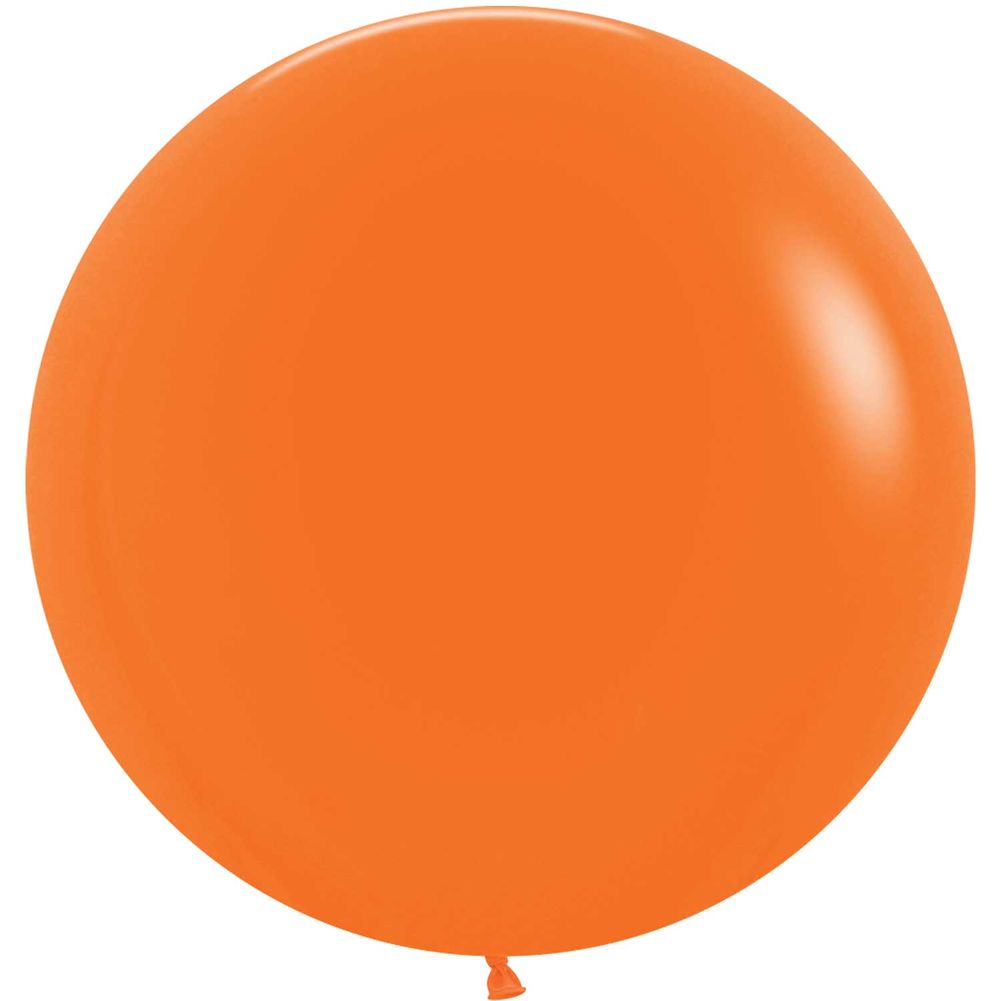 Sempertex 24" Fashion Orange Latex Balloons (10ct)