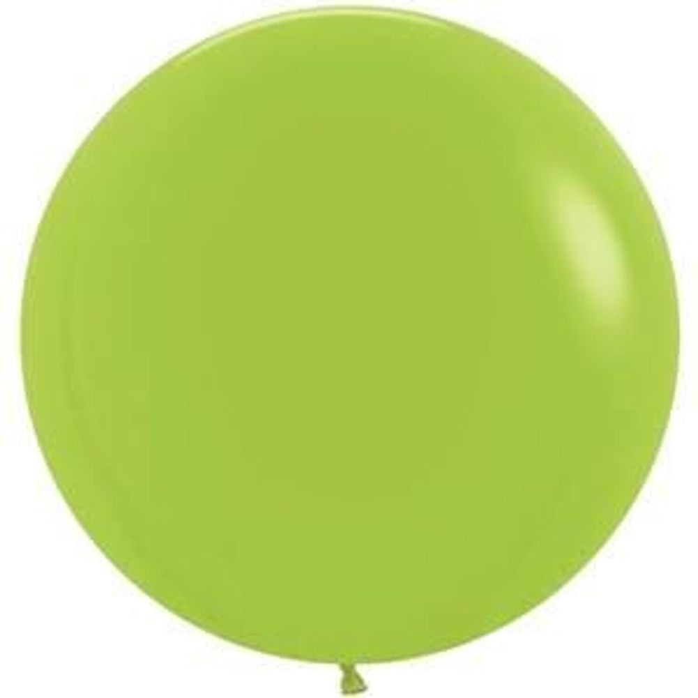 Sempertex 24" Deluxe Key Lime Green Latex Balloons (10ct)