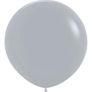Sempertex 24" Deluxe Grey Latex Balloons (10ct)