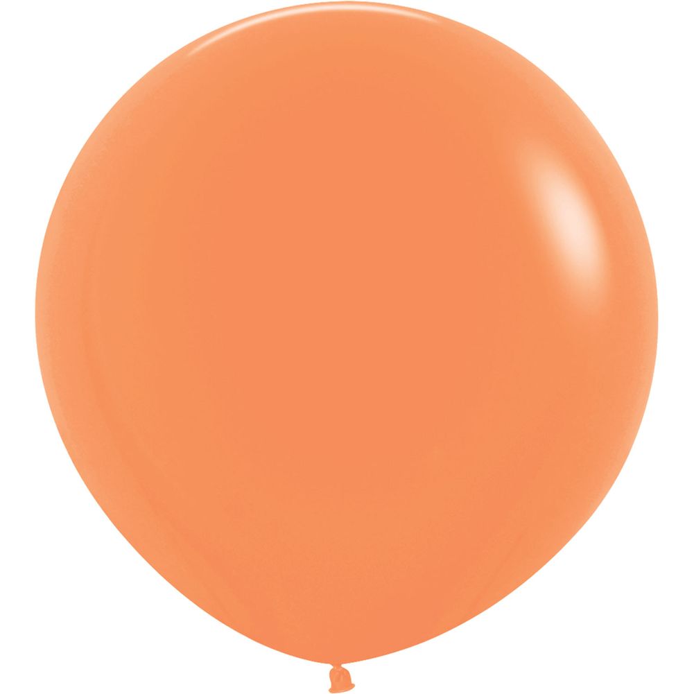 Sempertex 24" Neon Orange Latex Balloons (10ct)
