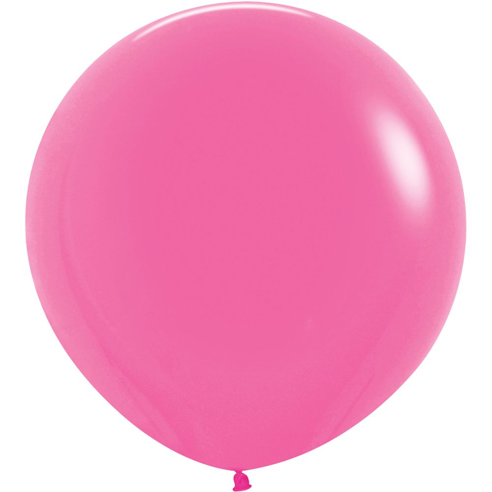 Sempertex 24" Neon Magenta Latex Balloons (10ct)