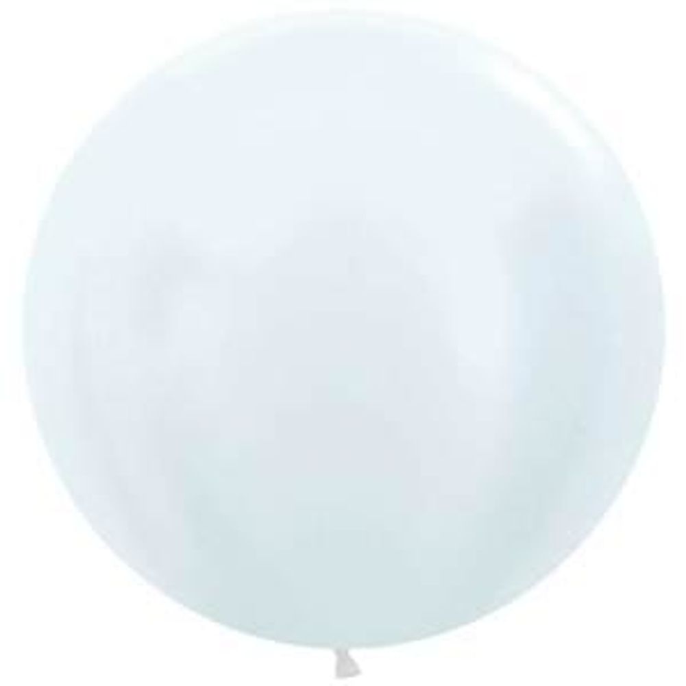 Sempertex 24" Pearl White Latex Balloons (10ct)