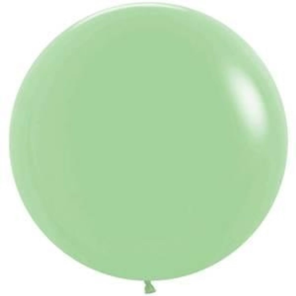 Sempertex 24" Deluxe Mint Green Latex Balloons (10ct)
