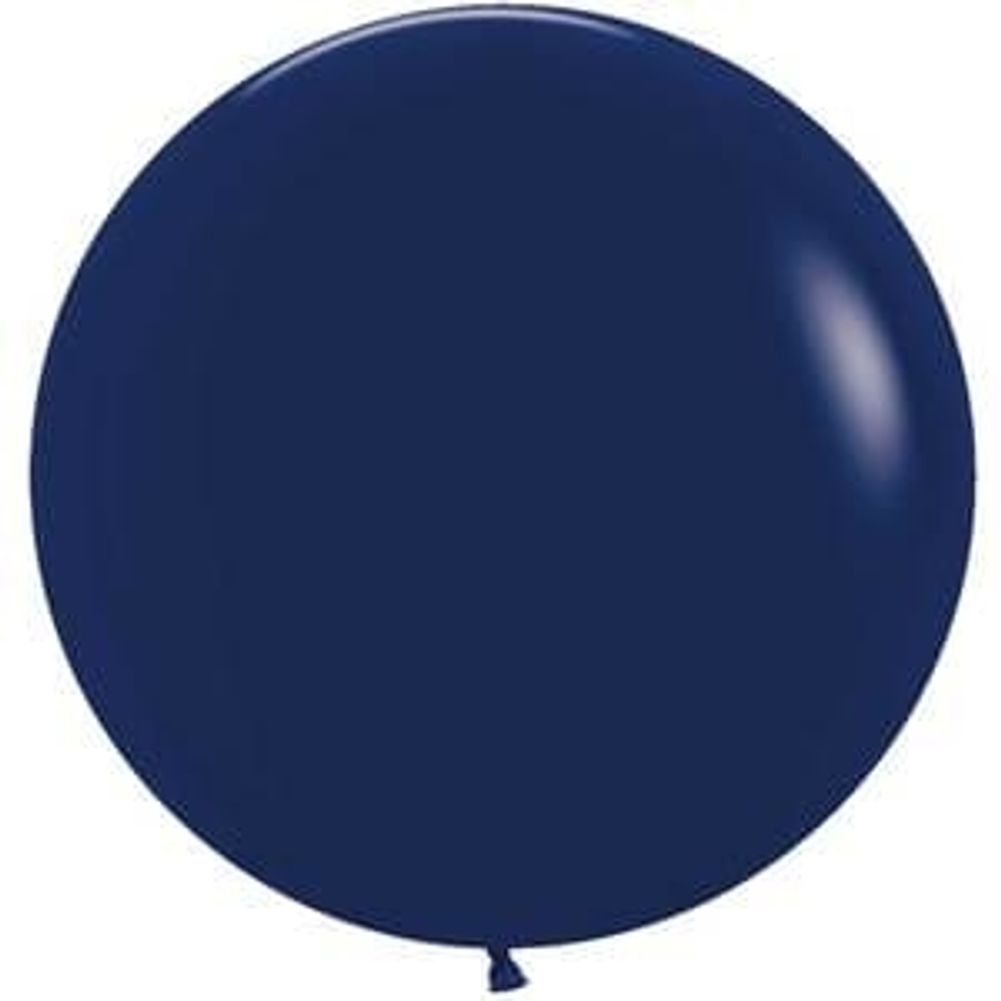 Sempertex 24" Fashion Navy Latex Balloons (10ct)
