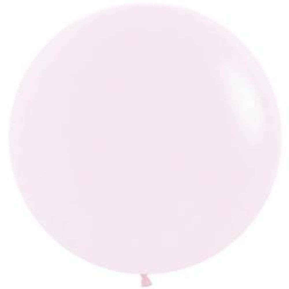 Sempertex 24" Pastel Matte Pink Latex Balloons (10ct)