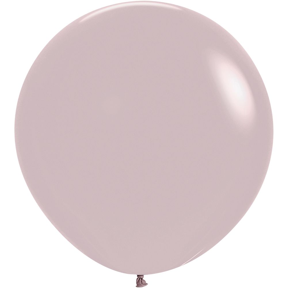 Sempertex 24" Pastel Dusk Rose Latex Balloons (10ct)