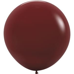 Sempertex 24" Deluxe Merlot Latex Balloons (10ct)