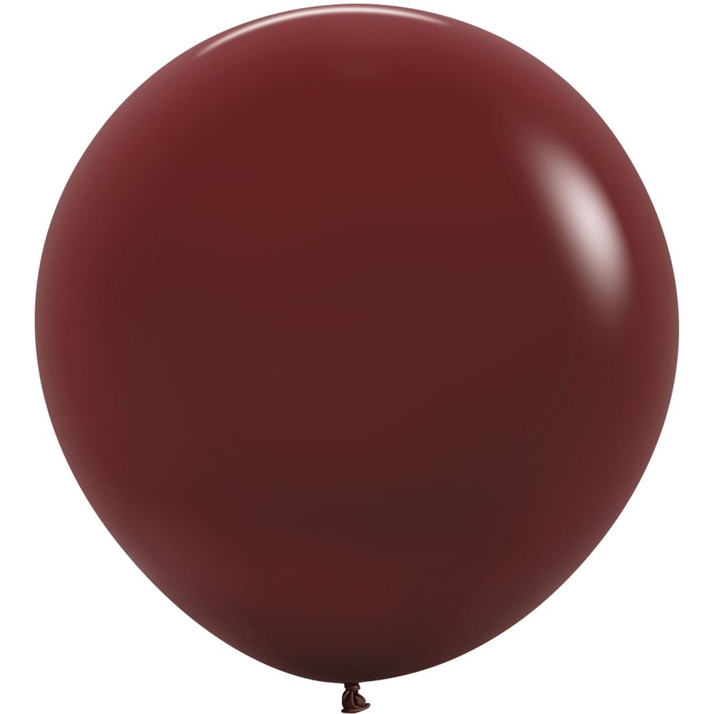 Sempertex 24" Deluxe Merlot Latex Balloons (10ct)