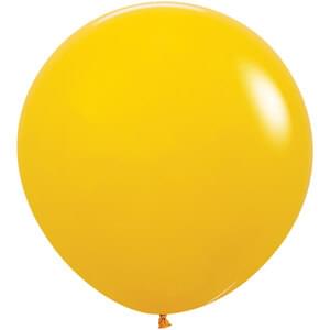 Sempertex 24" Deluxe Honey Yellow Latex Balloons (10ct)