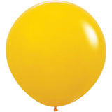 Sempertex 24" Deluxe Honey Yellow Latex Balloons (10ct)