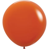 Sempertex 24" Deluxe Sunset Orange Latex Balloons (10ct)