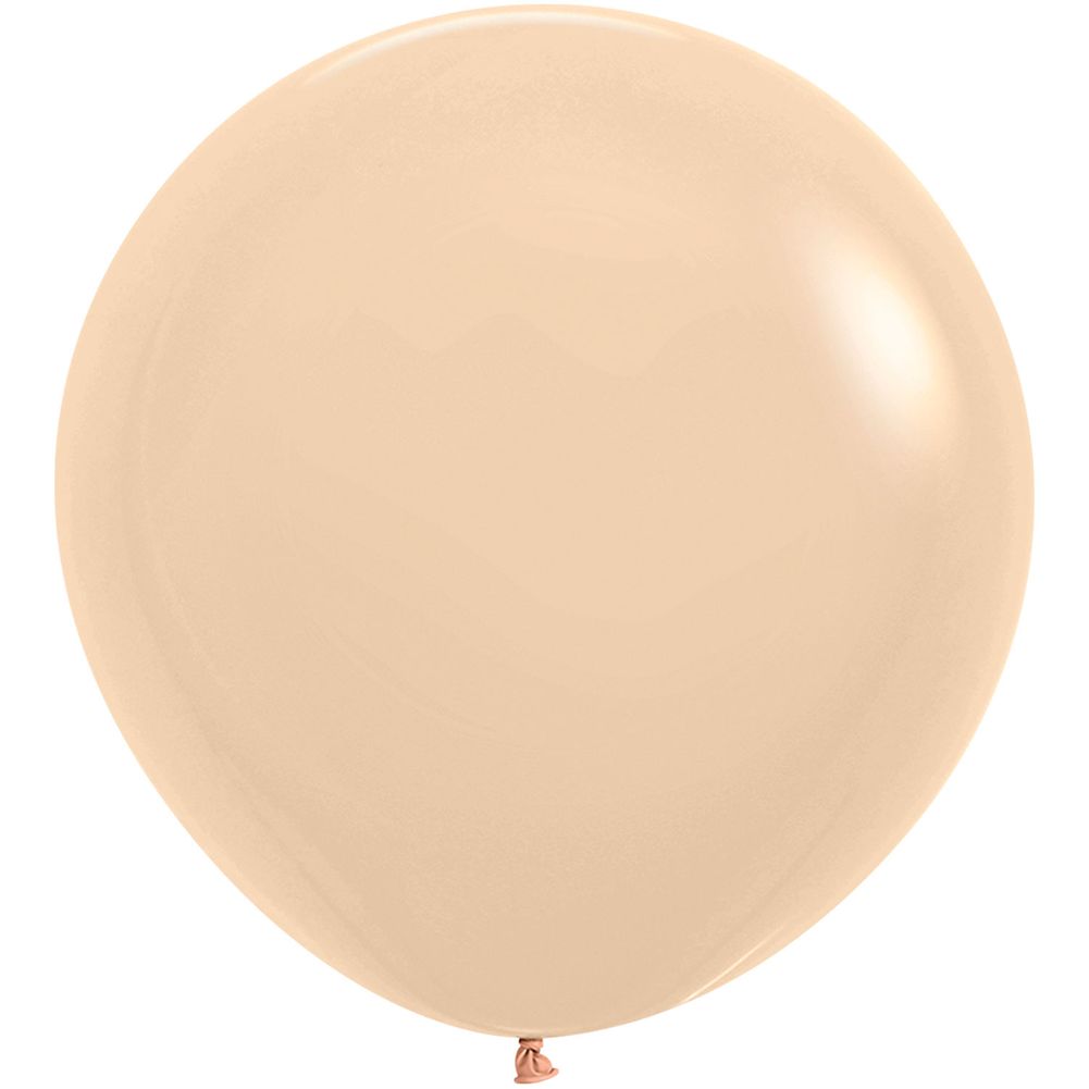 Sempertex 24" Pastel Matte Malibu Peach Latex Balloons (10ct)