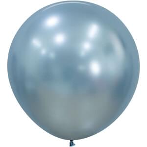 Sempertex 24" Silk Arctic Blue Latex Balloons (10ct) Latex Balloons (10ct)