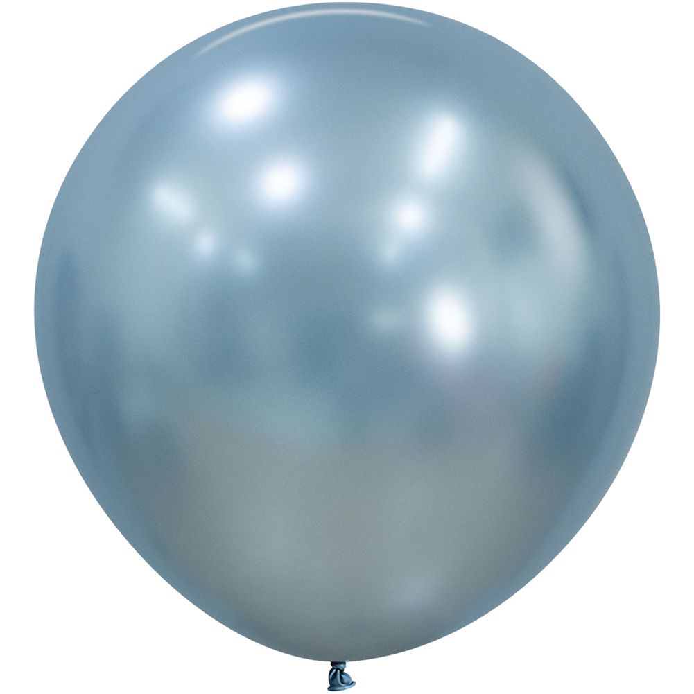 Sempertex 24" Silk Arctic Blue Latex Balloons (10ct) Latex Balloons (10ct)