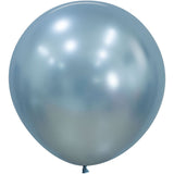 Sempertex 24" Silk Arctic Blue Latex Balloons (10ct) Latex Balloons (10ct)