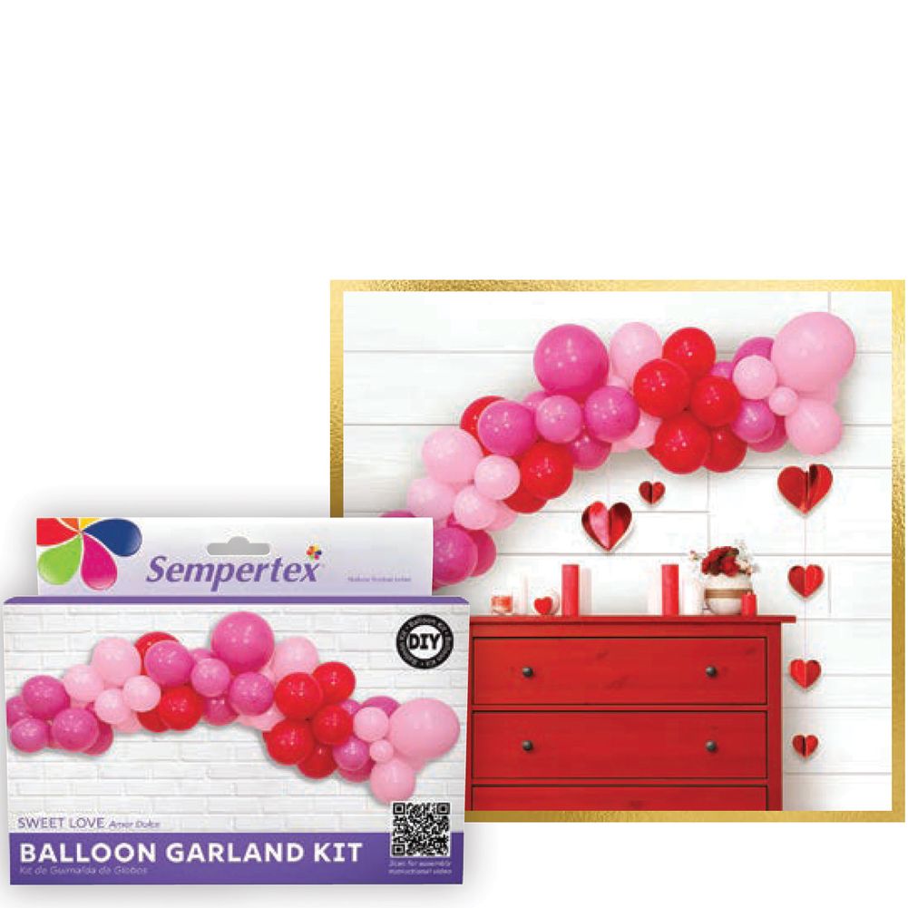 Sweet Love Balloon Garland Kit