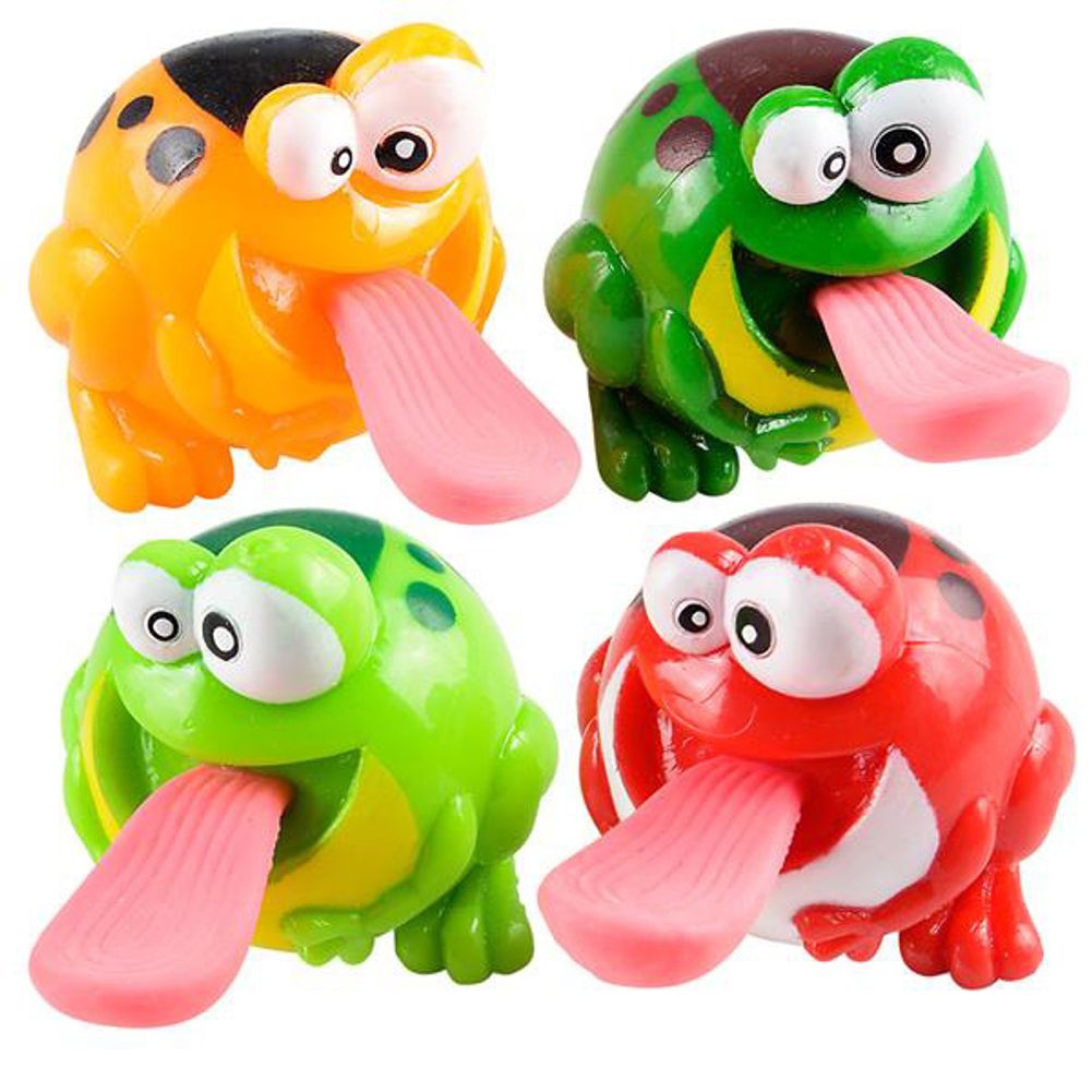 2.5" Stretch Frog Slingshot Ball (12ct)