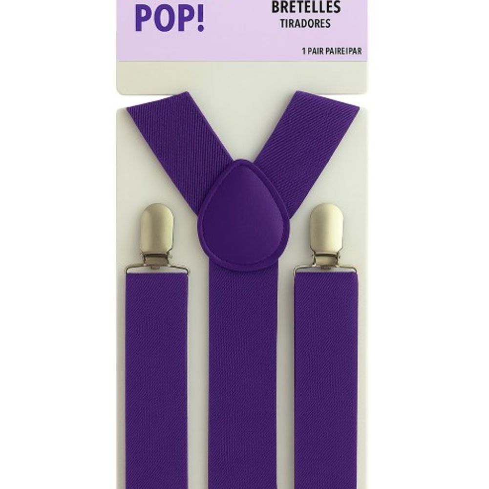 Purple Suspenders