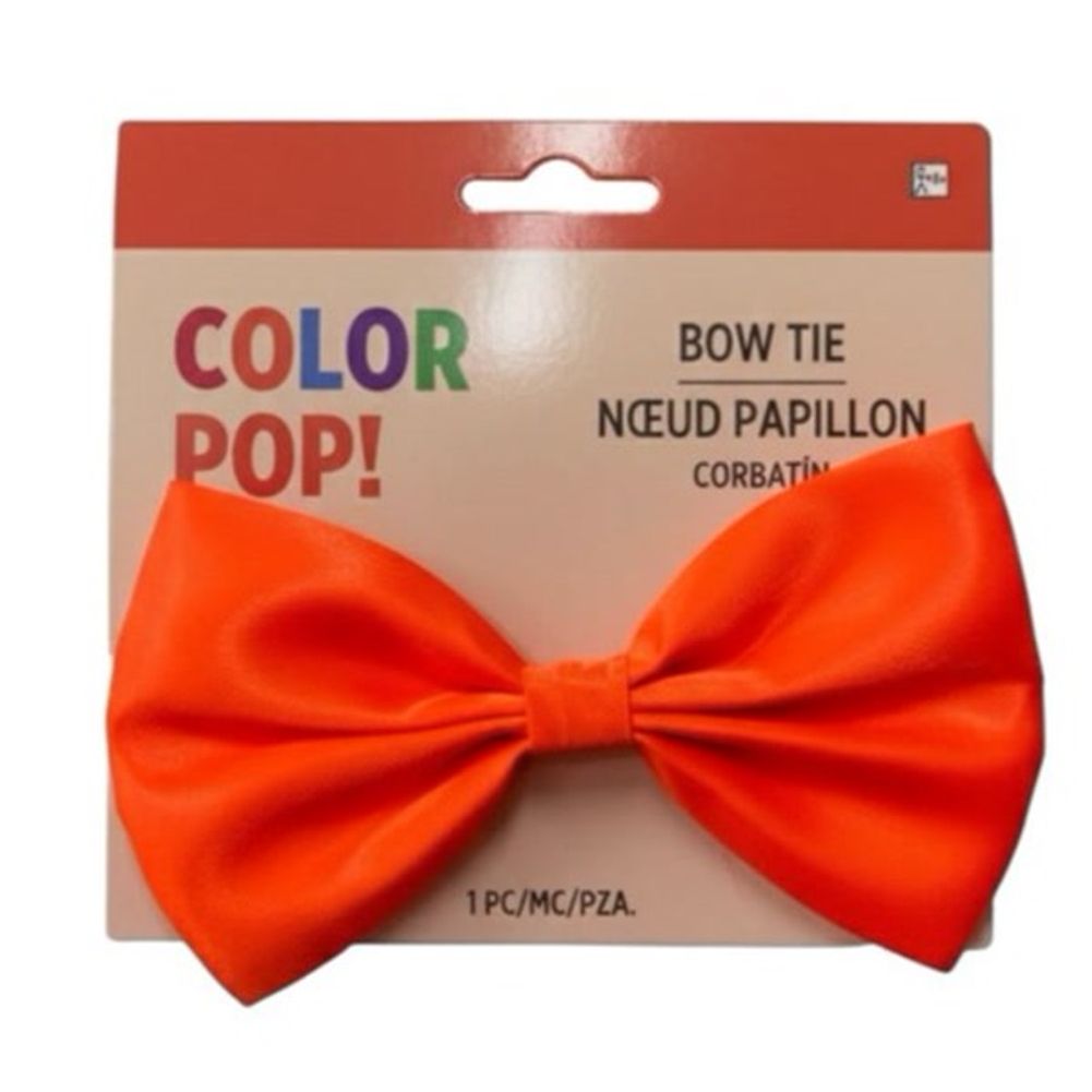 Orange Bow Tie