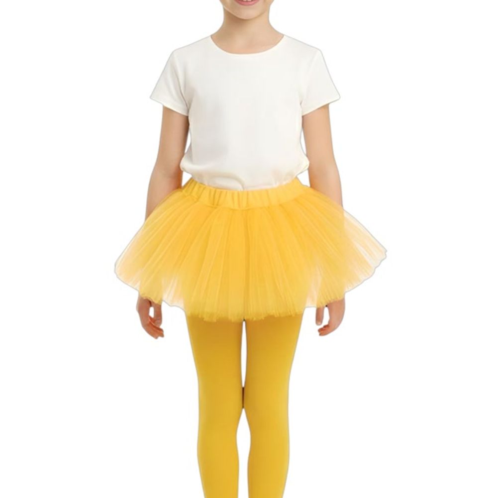 Yellow Child Footless Tights