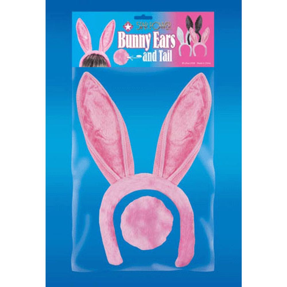 Bunny Ears & Tail - Pink