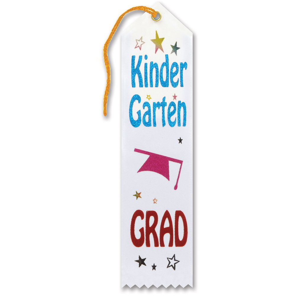 Kindergarten Grad Award Ribbon