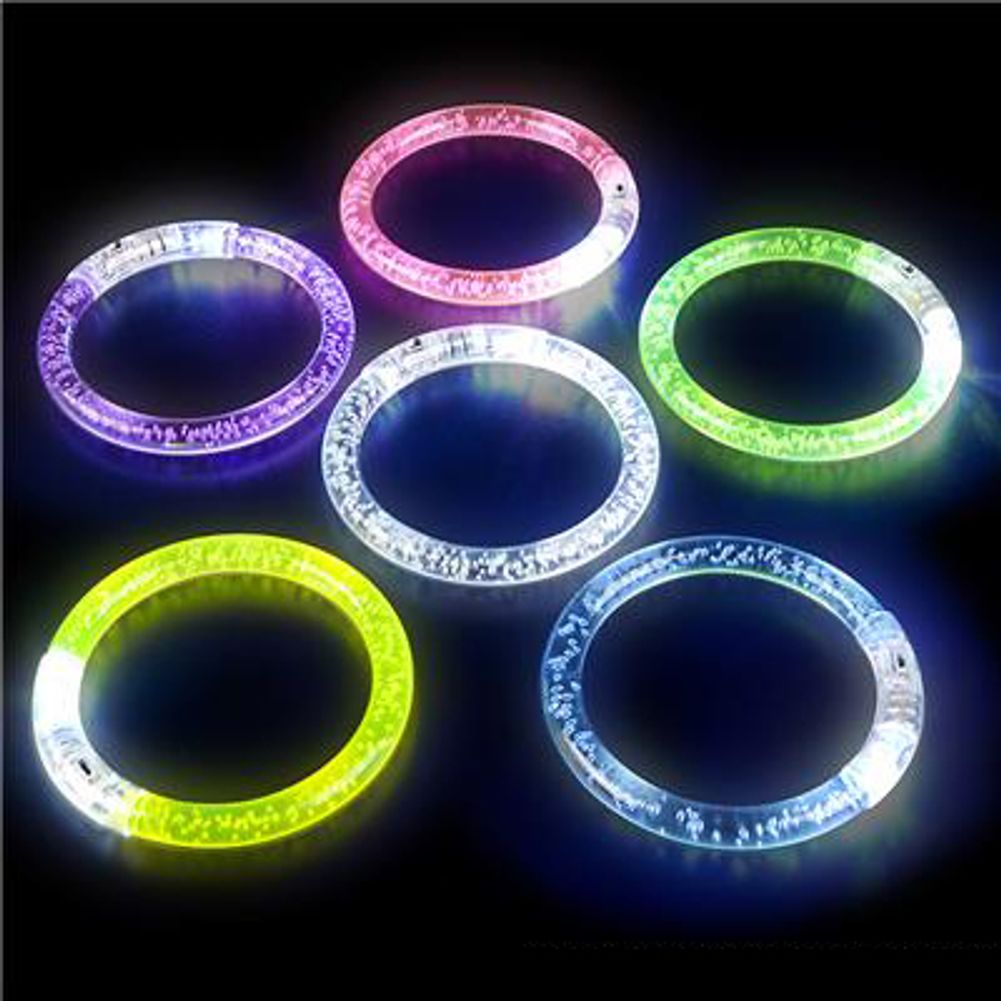 8.5" Flashing Bubble Bracelet (12 ct)