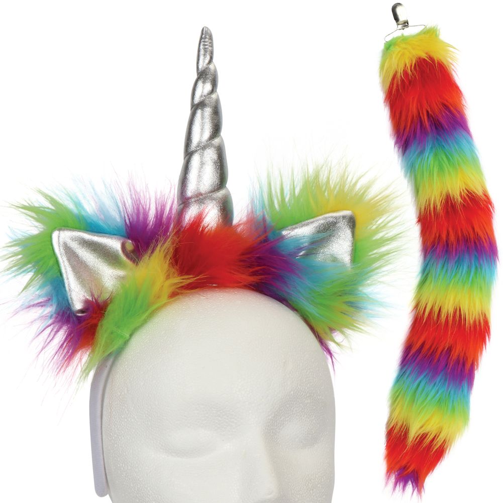 Rainbow Unicorn Costume Accessory Kit