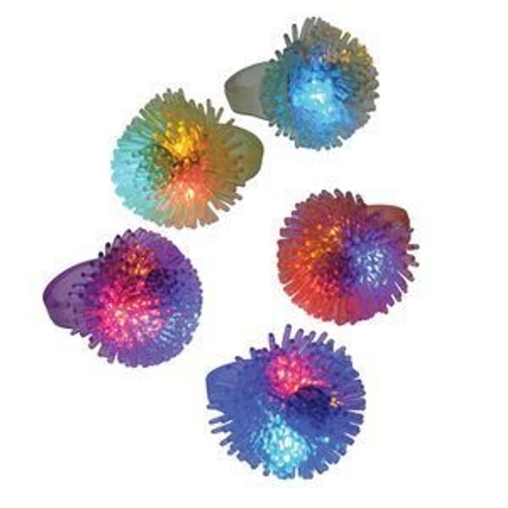 Flashing Puffer Rings (12ct)