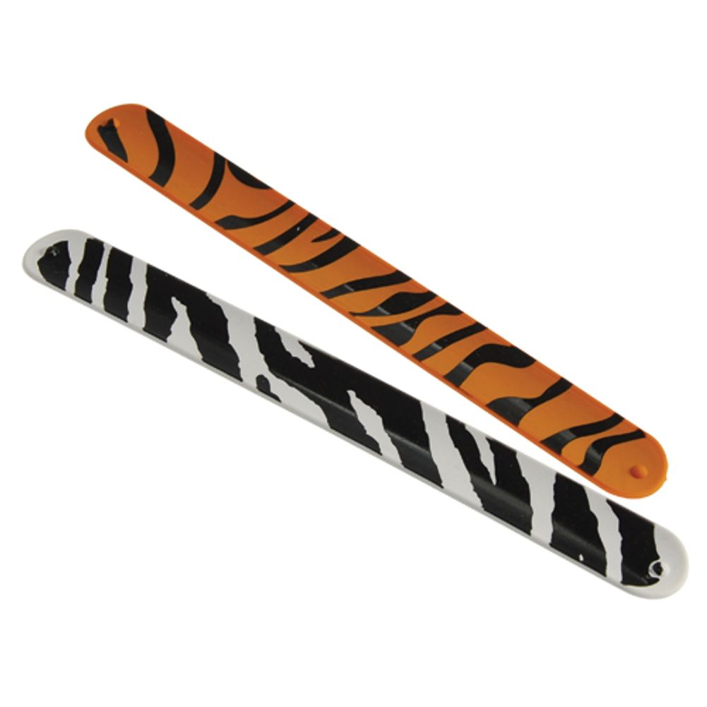 Animal Print Silicone Bracelets (12ct)
