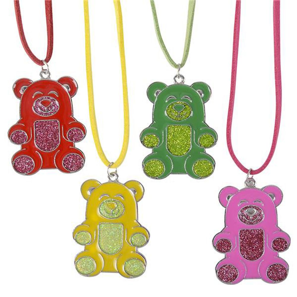 16" Gummy Bear Necklace (12ct)