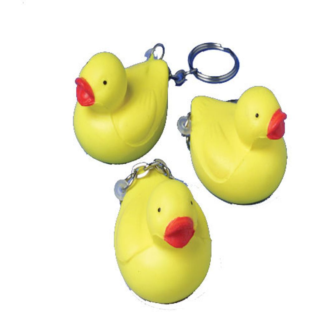 Foam Ducky Keychains