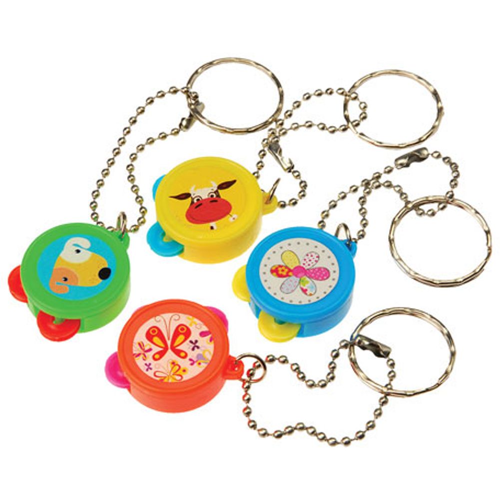 Tamborine Keychains