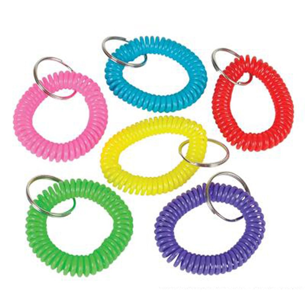 2.5" Spiral Keychain (12 ct)