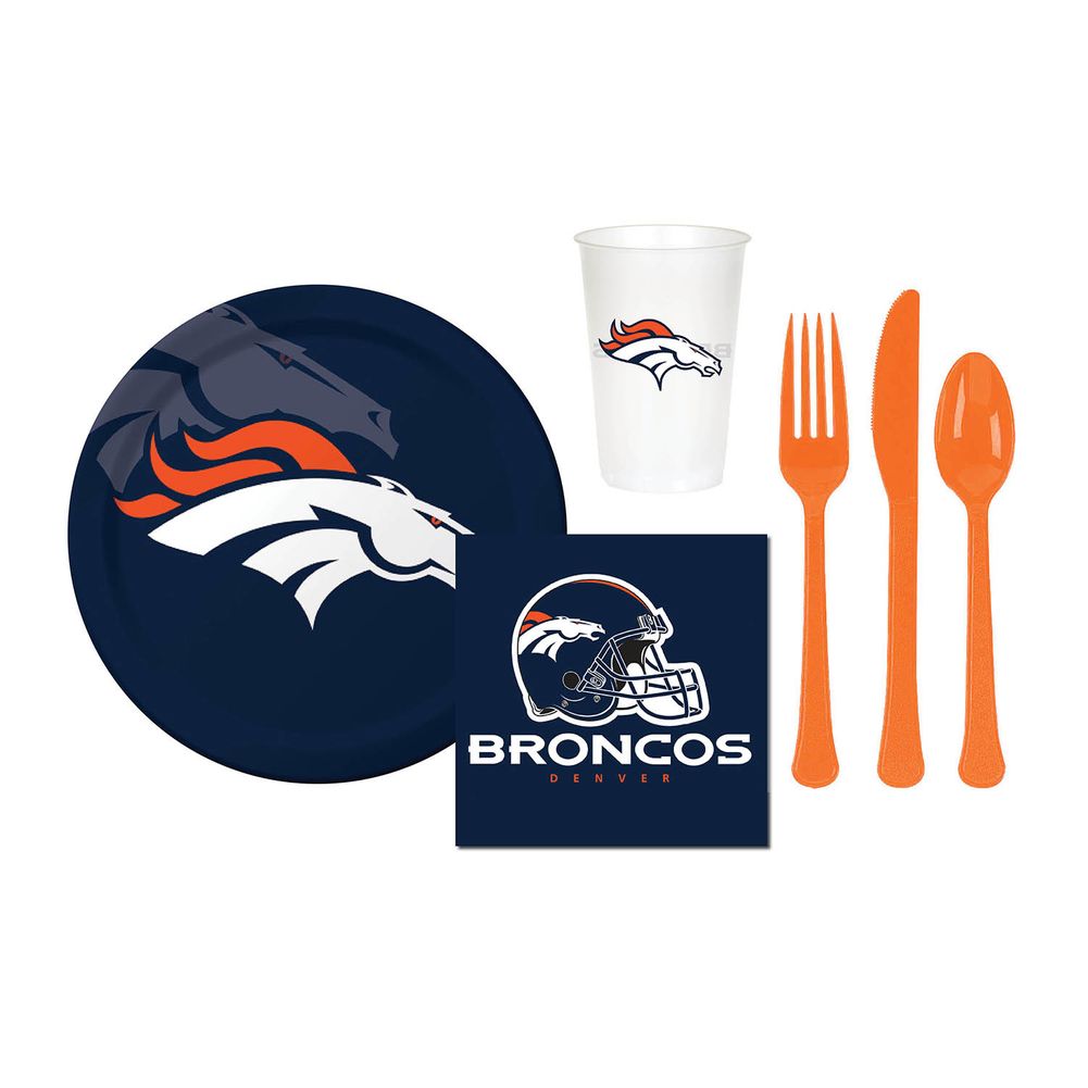 Denver Broncos Tailgating Kit for 8 Fans
