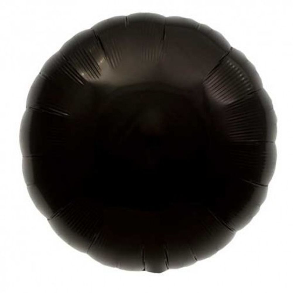 18" Black Round