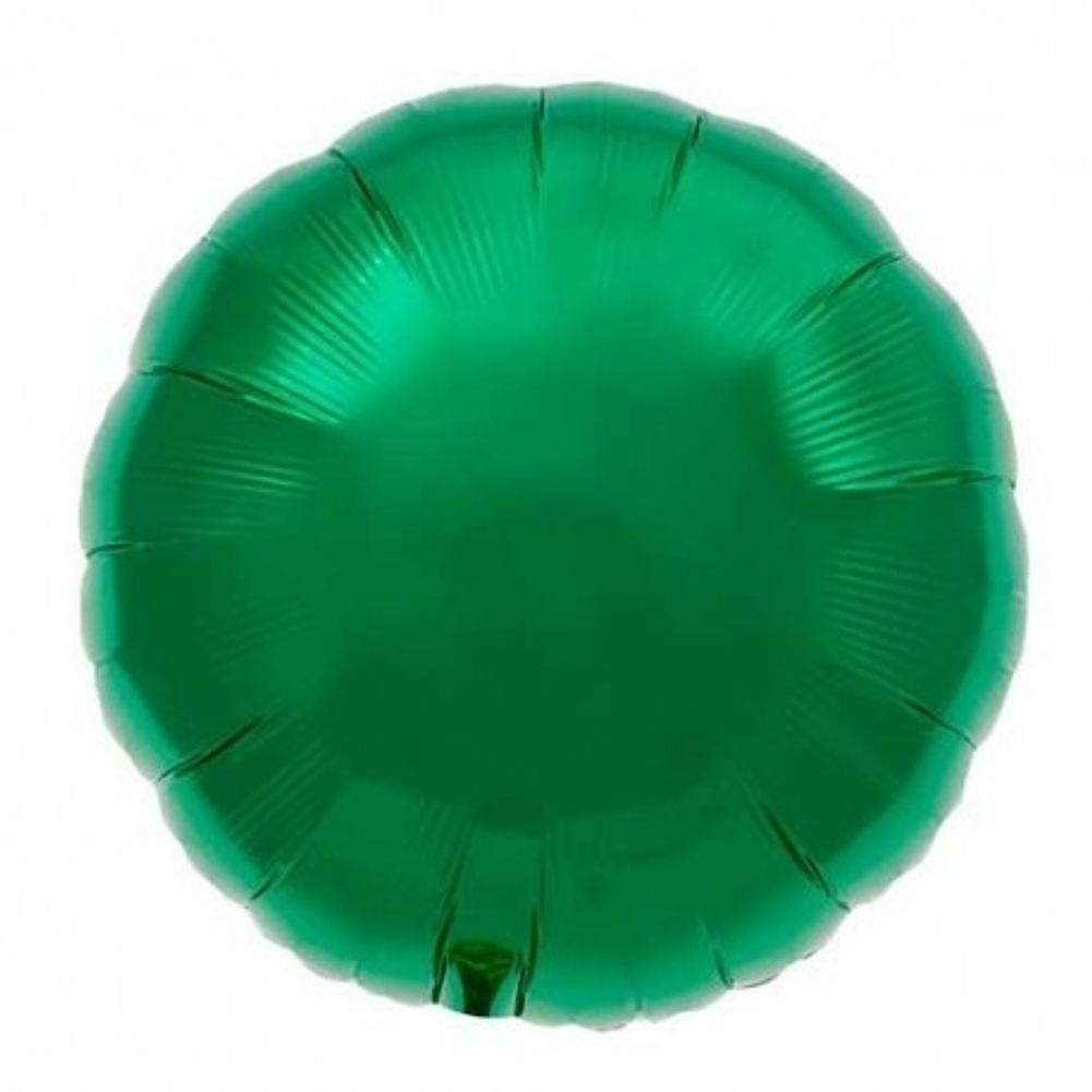 18" Emerald Green Round
