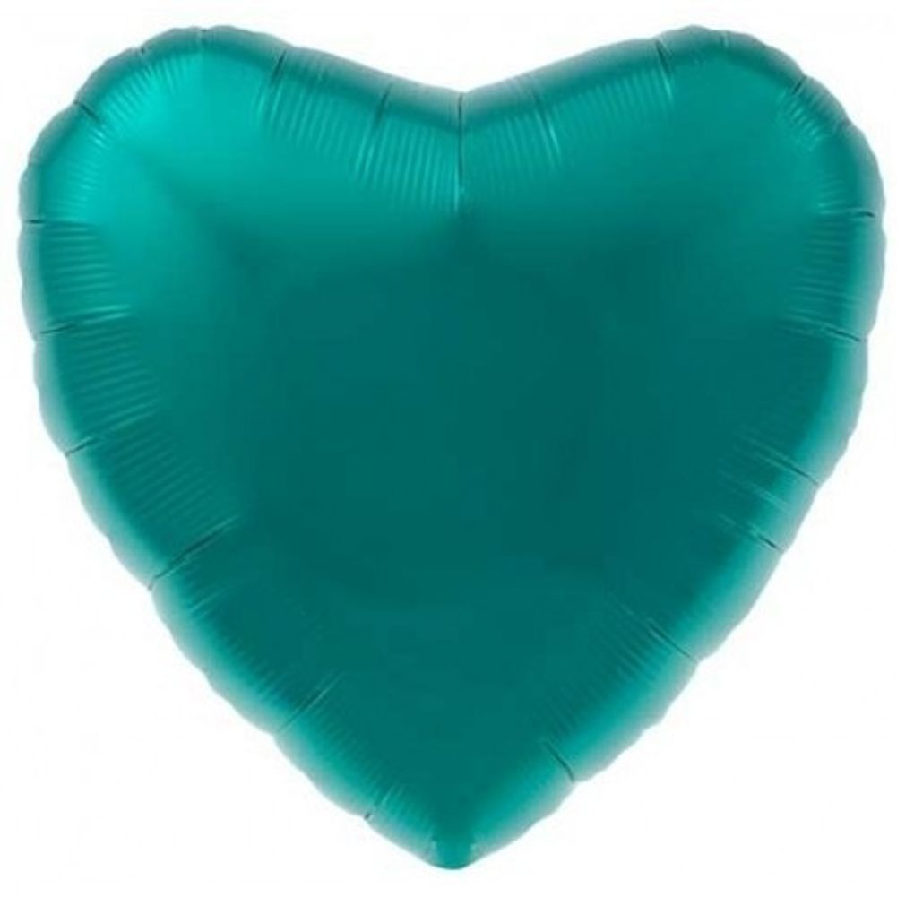 22" Heart Foil Balloon - Teak
